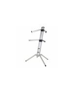 K&M 18860 Spider-Pro Keyboard Stand - Silver