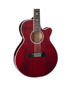 TAKAMINE TSP158C12 STR THIN LINE GUITAR with Guitar CASE