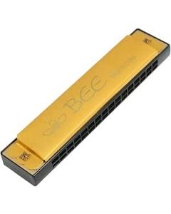 Musberry BEE HARMONICA 16 HOLES- GOLD