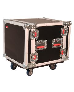 Gator G-TOUR 10U CAST - 10U, Standard Audio Road Rack w/ Casters