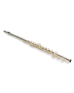 Jupiter Plateau Offset G Silver-Plated Flute 511S