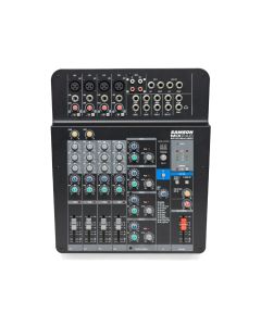 Samson MixPad® MXP124FX - Compact, 12-Input Analog Stereo Mixer with Effects and USB
