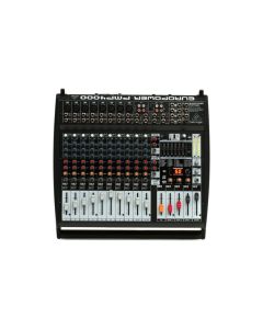 Behringer Europower PMP4000 Mixer powered 1600WBRI 8 Mono/MultiFX/FDS