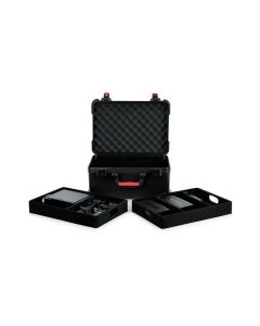 Gator GM-7W-TSA - ATA Molded Case for 7 Wireless Mics; TSA Latches