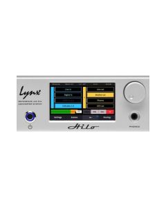 Lynx Hilo with Thunderbolt - Silver - AD/DA Converter with LCD Touch Screen, 32-channel Internal Mixer, and LT-TB Thunderbolt 