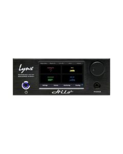 Lynx Hilo with Thunderbolt - Black - AD/DA Converter with LCD Touch Screen, 32-channel Internal Mixer, and LT-TB Thunderbolt