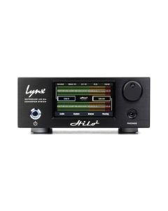 Lynx Hilo Dante A/D and D/A Converter - Black-  3 Sets of Analog Outputs, 32-channel Internal Mixer, and LT-DNT Dante LSlot Card Preinstalled 