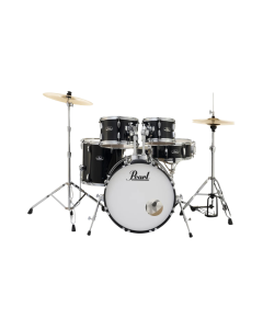 Pearl RS525SBC/C #31 Roadshow 5-Piece Drum Kit – Jet Black Finish