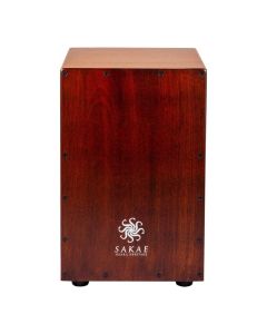 SAKAE CAJ-100W Cajon Percussion Walnut Color