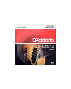 D'Addario EJ12 80/20 Bronze Medium Acoustic Guitar Strings