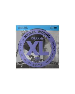 D'Addario EXL115 Nickel Wound Blues/Jazz Rock Electric Strings