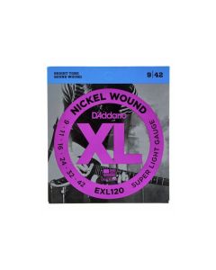 D'Addario EKXL120 Super Light Soldered Twist Electric Guitar Strings