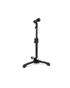Hercules MS300B LOW PROFILE STRAIGHT MICROPHONE STAND W/EZ MIC CLIP