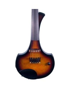 Cantini Earphonic Electric Violin with MIDI, Occhietto Tobacco Burst