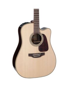 Takamine P5DC Acoustic Electric Dreadnought with Cutaway Natural Guitar with Case