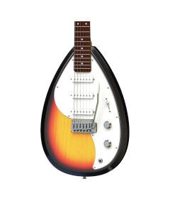 VOX V-MK3-B-3U Mark III Teardrop Bass Guitar – 3-Tone Sunburst